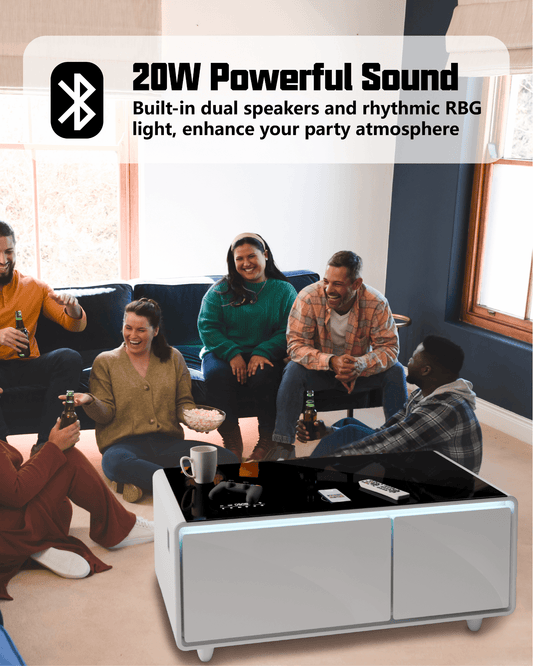 Tavolino da caffè intelligente