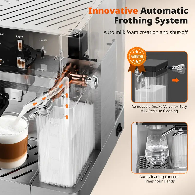 3-in-1 Latte & Cappuccino Maker