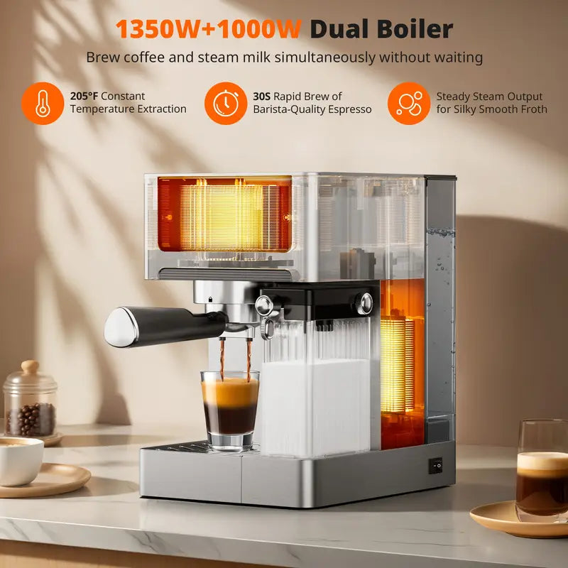 3-in-1 Latte & Cappuccino Maker
