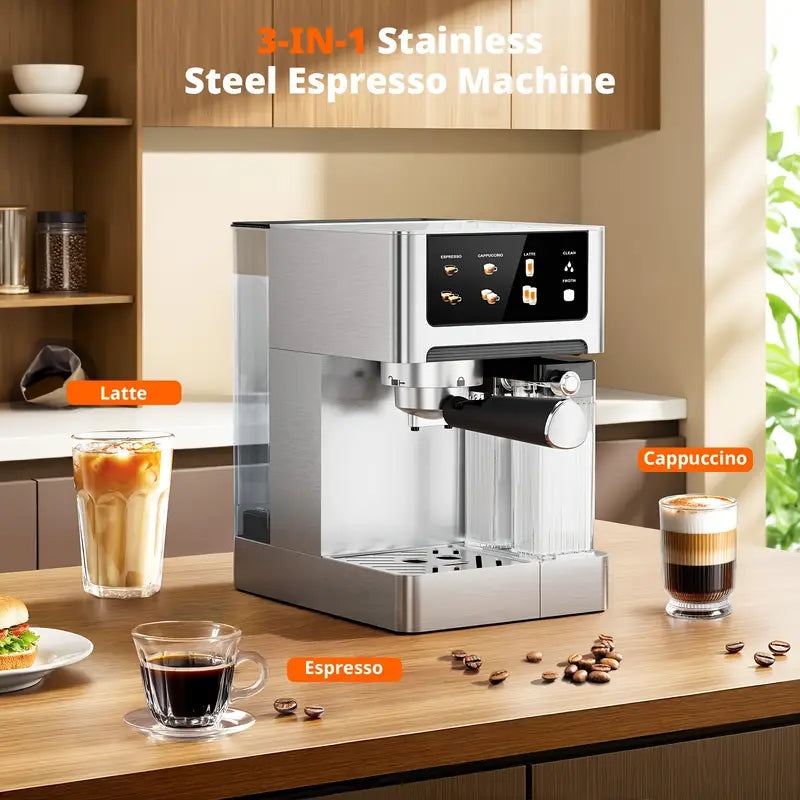 3-in-1 Latte & Cappuccino Maker