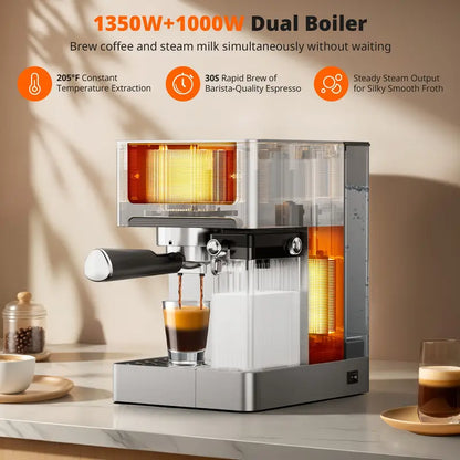 3-in-1 Latte & Cappuccino Maker